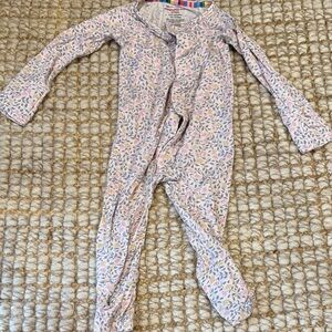 Magnetic Me Pink Floral Kids Footie